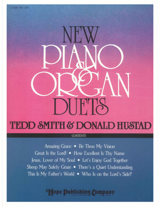 Book cover for New Piano & Organ Duets-Digital Download