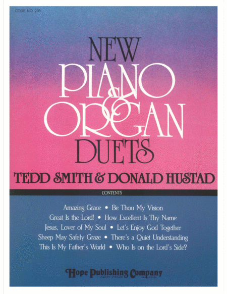New Piano & Organ Duets-Digital Download