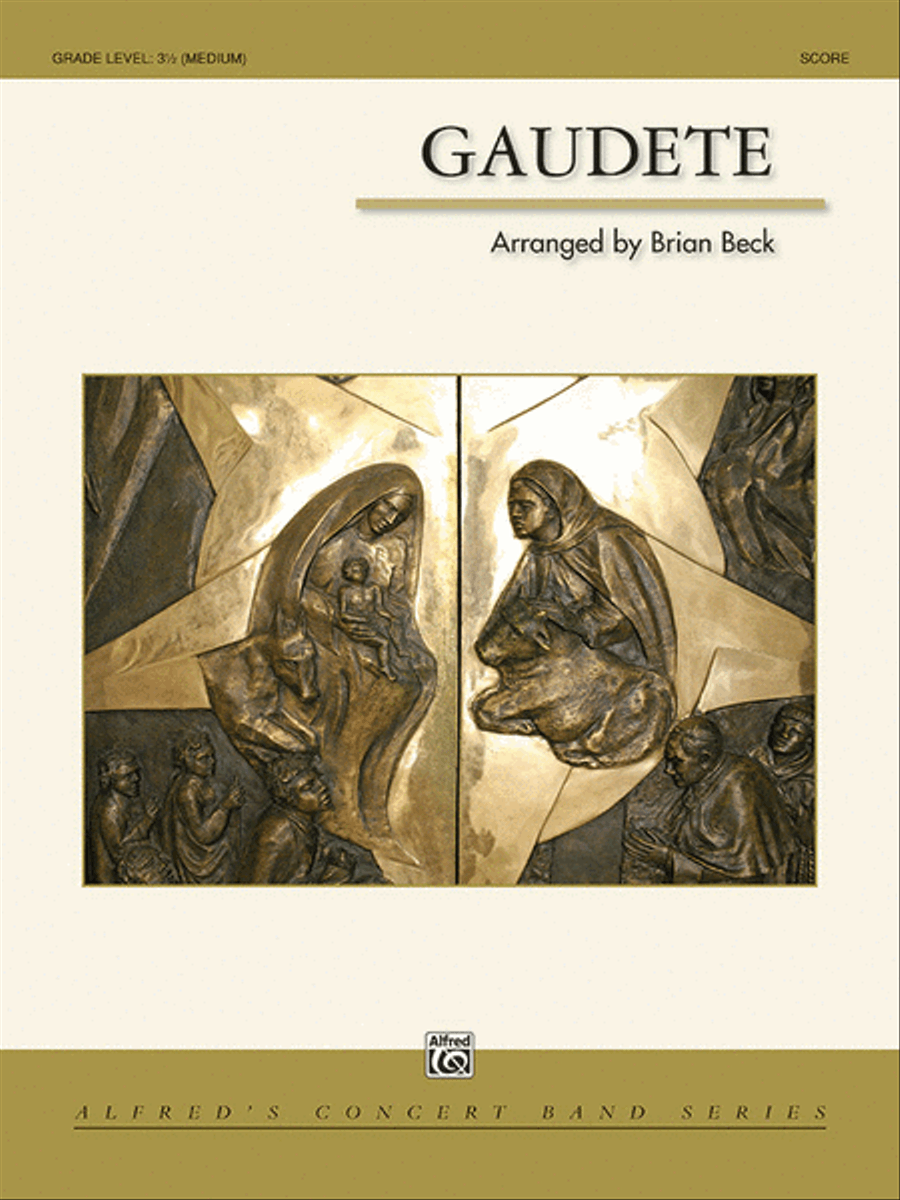 Gaudete Concert Band scores gallery preview page 1