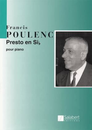 Book cover for Presto in B Flat