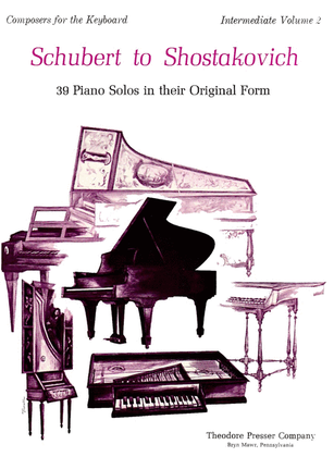 Book cover for Schubert To Shostakovich