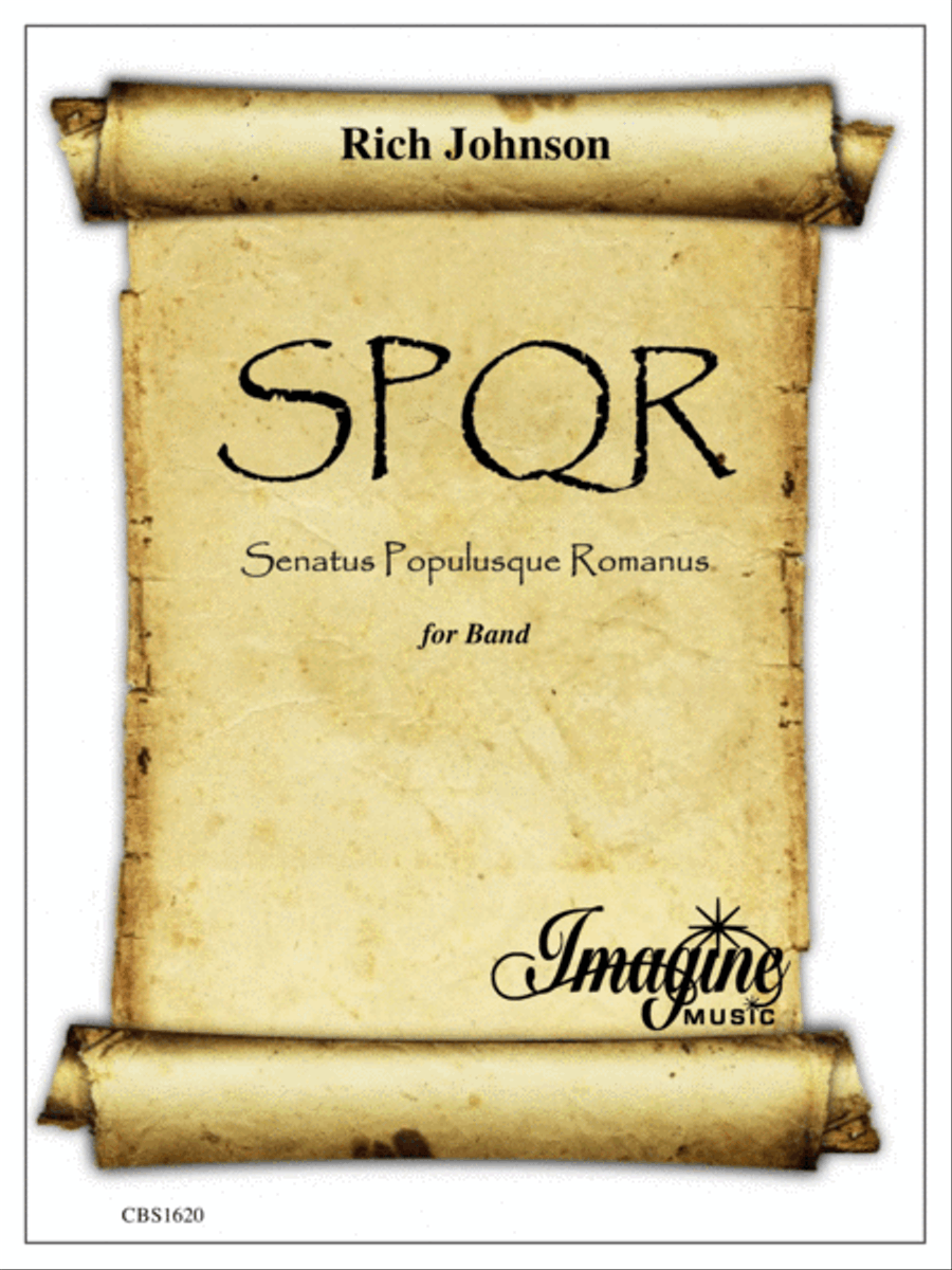 SPQR (Senatus Populusque Romanus ) Concert Band scores gallery preview page 2