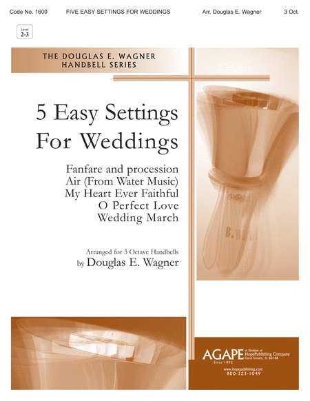 Five Easy Settings For Weddings