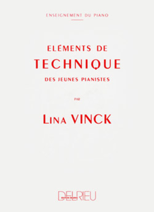 Book cover for Elements De Technique Des Jeunes Pianistes