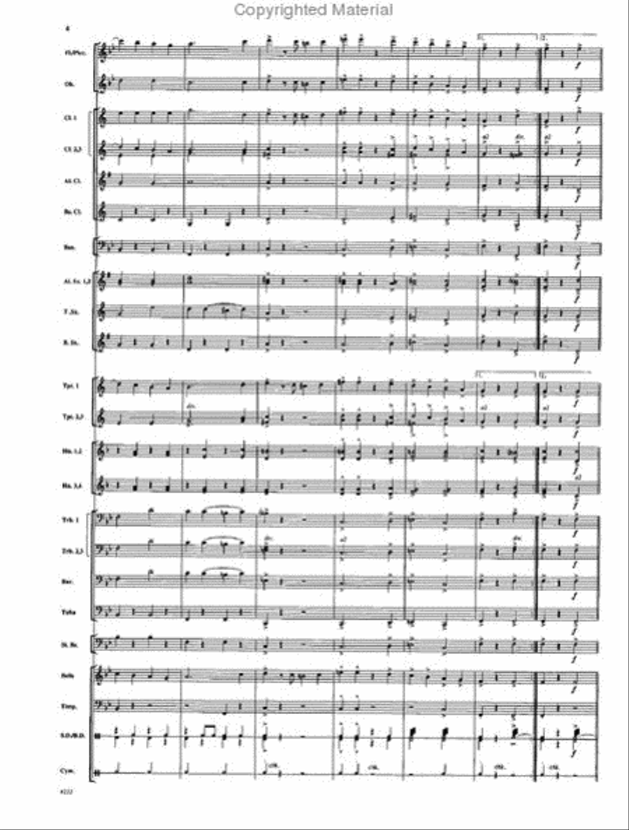 Lexington Lexington Concert Band scores gallery preview page 4