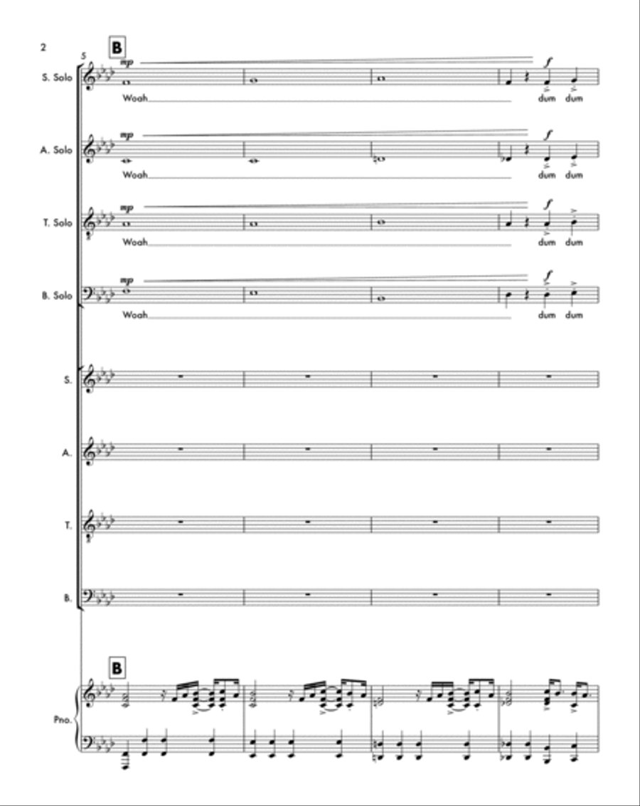 Busy Earnin' 4-Part scores gallery preview page 2