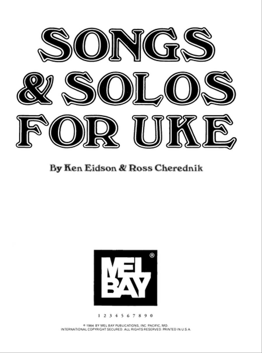 Songs & Solos for Uke Ukulele scores gallery preview page 7
