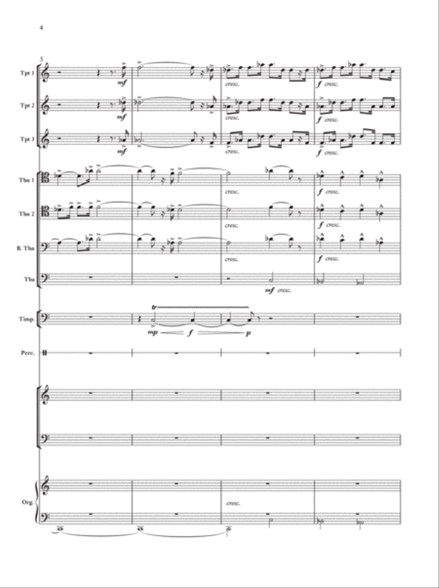 Christ the Lord is risen today 4-Part scores gallery preview page 3