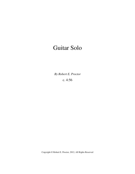 Guitar Solo image number null