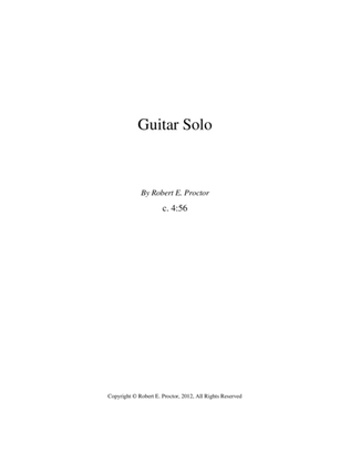 Guitar Solo