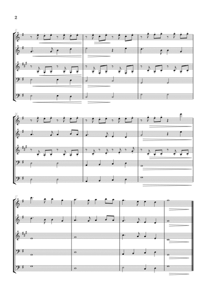 Auld Lang Syne • New Year's Anthem | Woodwind Quintet sheet music image number null