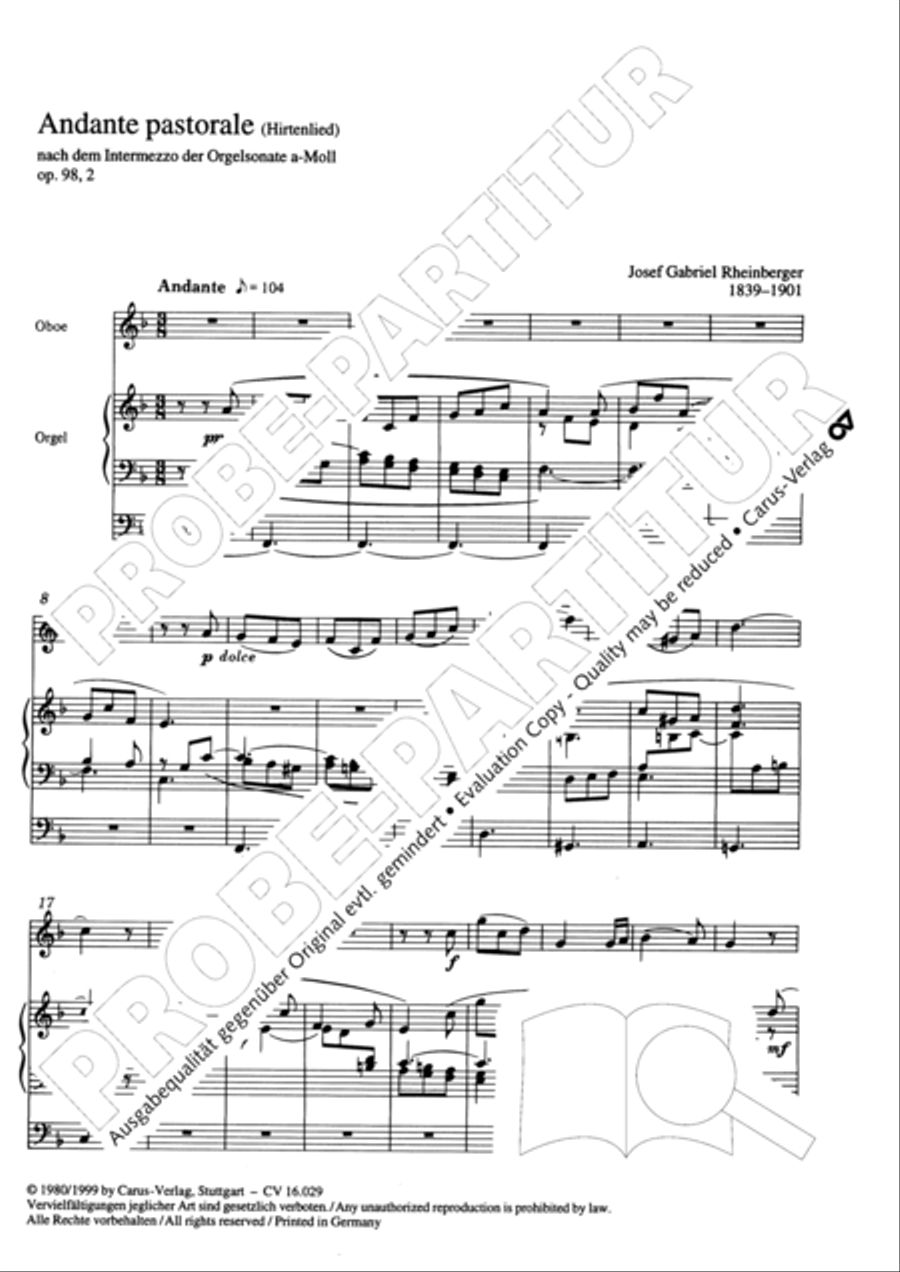 Ad te levavi; Universi Score scores gallery preview page 4
