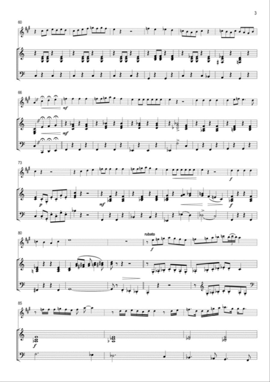 If I Were A Rich Man Alto Saxophone scores gallery preview page 3
