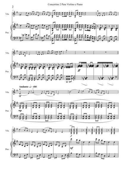 Violin Concertino N. 2