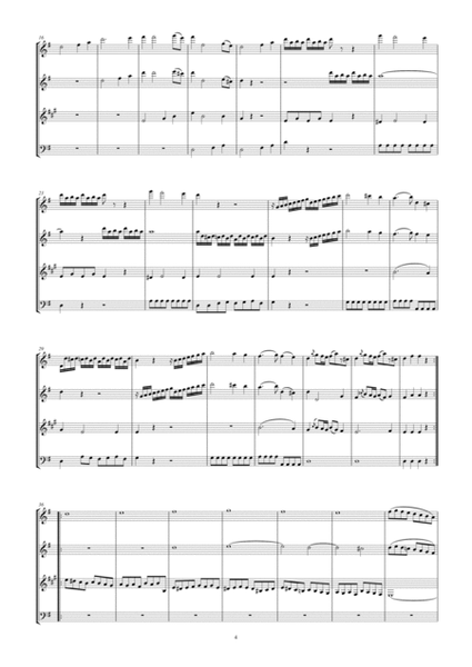 Mozart Quartet No. 1 in G K. 80 arr. Woodwind Quartet