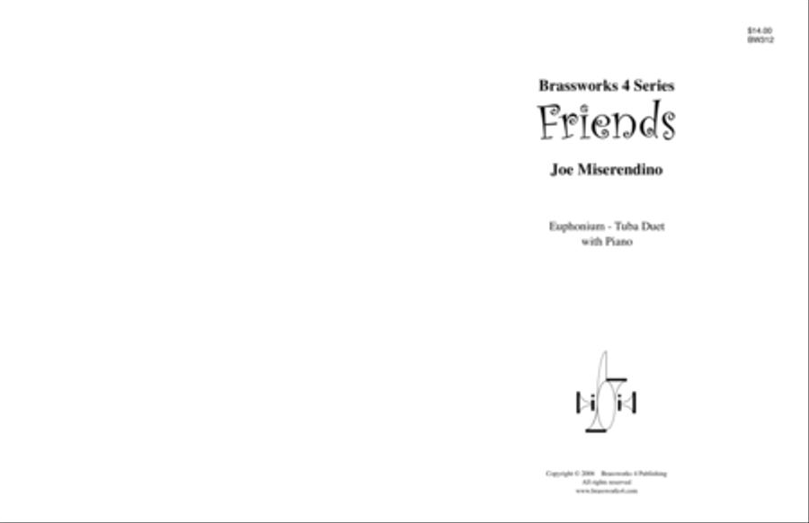 Friends Brass Duet scores gallery preview page 1