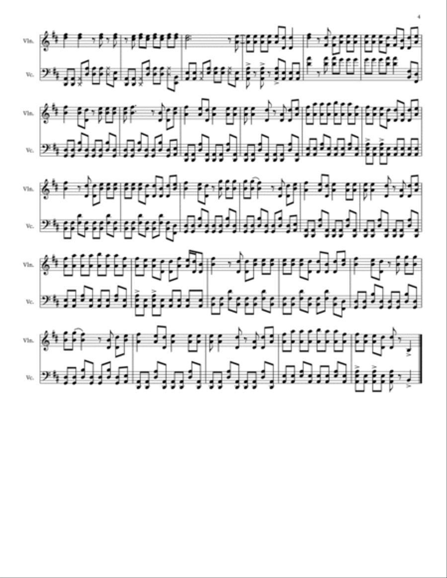 Shivers String Duet scores gallery preview page 4