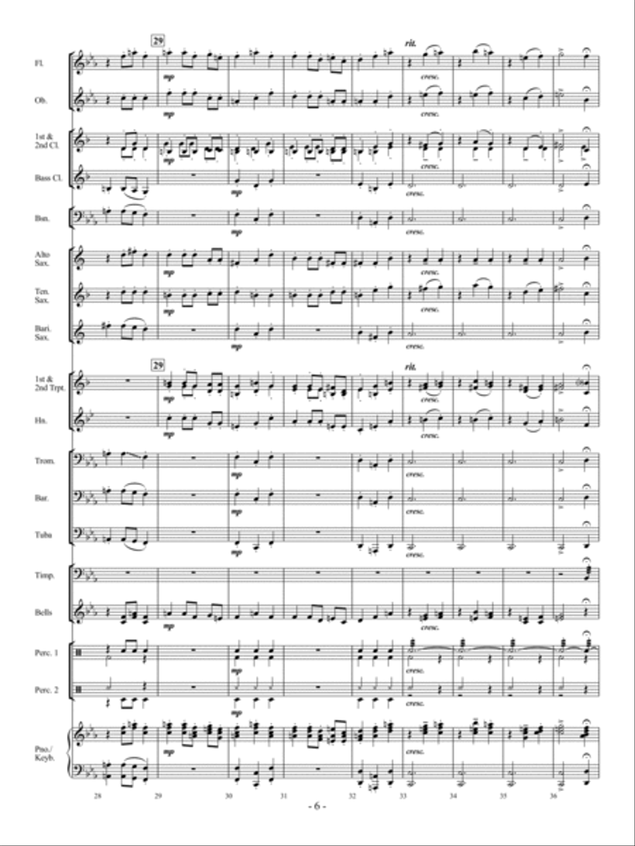 Elephants Concert Band scores gallery preview page 5