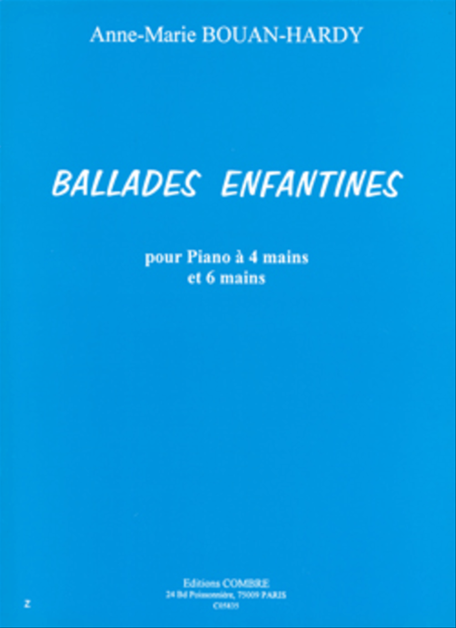 Ballades enfantines Piano scores gallery preview page 1