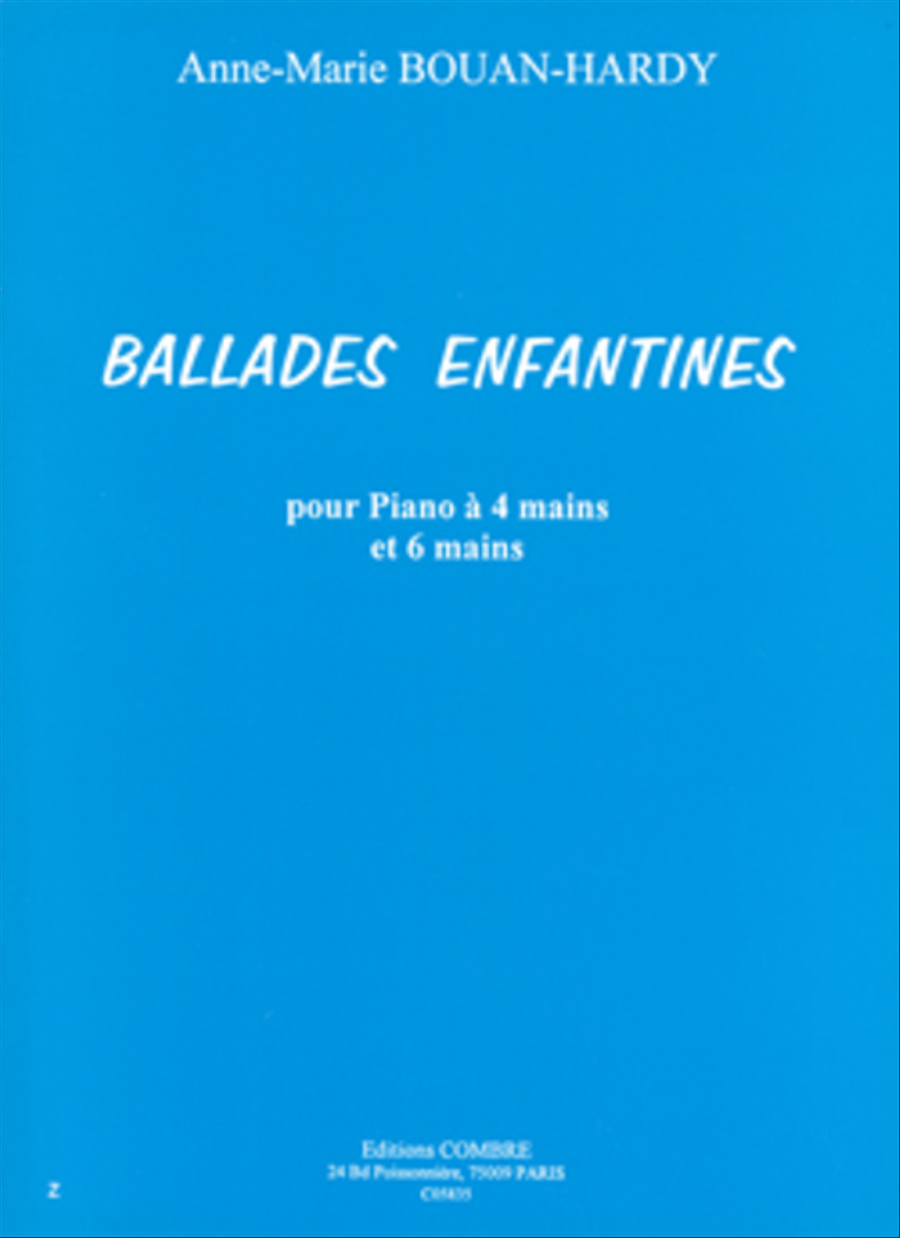 Ballades enfantines Ballades enfantines Piano scores gallery preview page 1