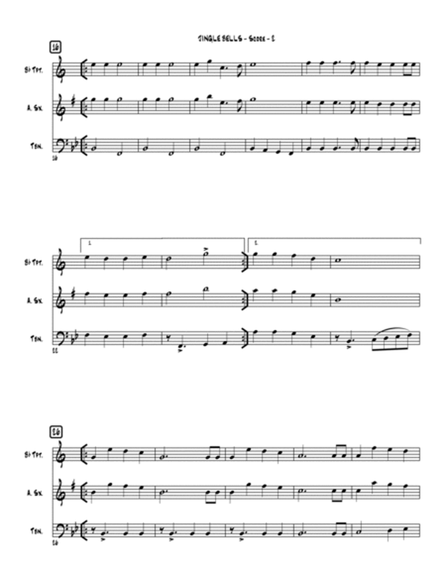 Jingle Bells - Trumpet, Alto Sax, Trombone (Trio) image number null