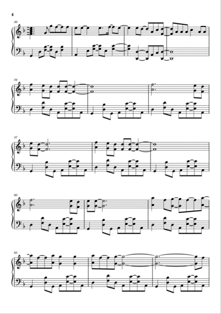Smooth Operator Piano Solo scores gallery preview page 4