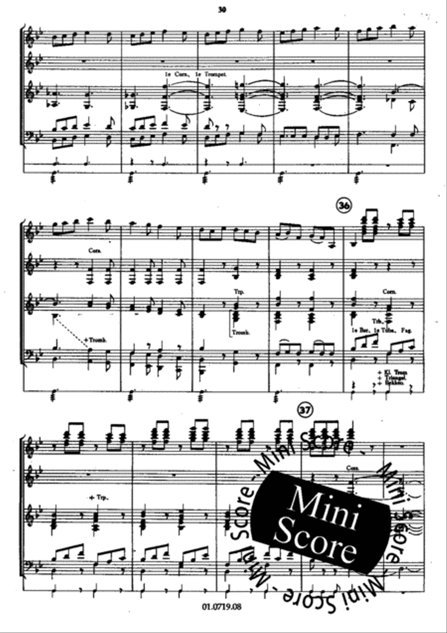 Le Carnaval Romain Concert Band scores gallery preview page 33