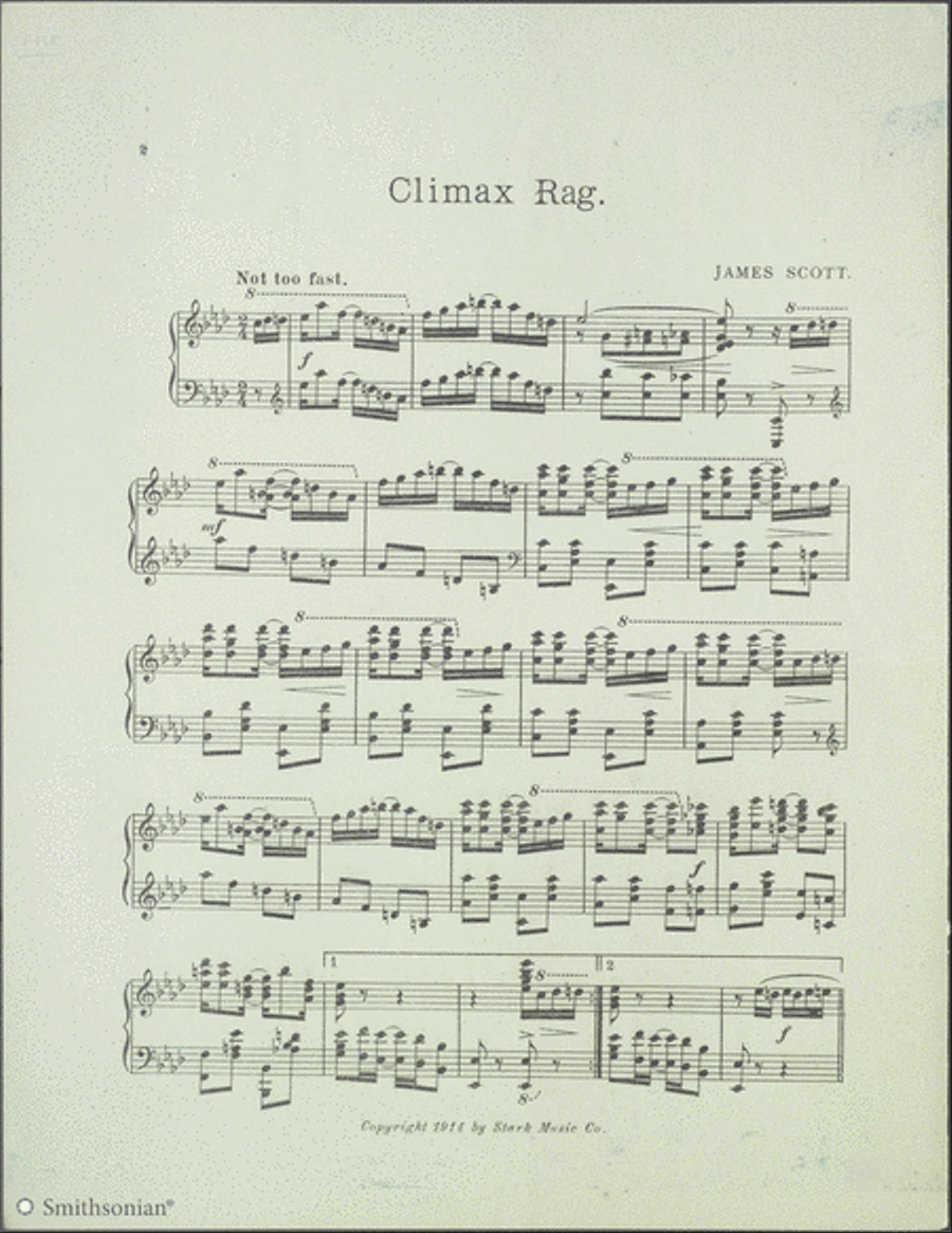 Climax Rag Climax Rag Piano Solo scores gallery preview page 2