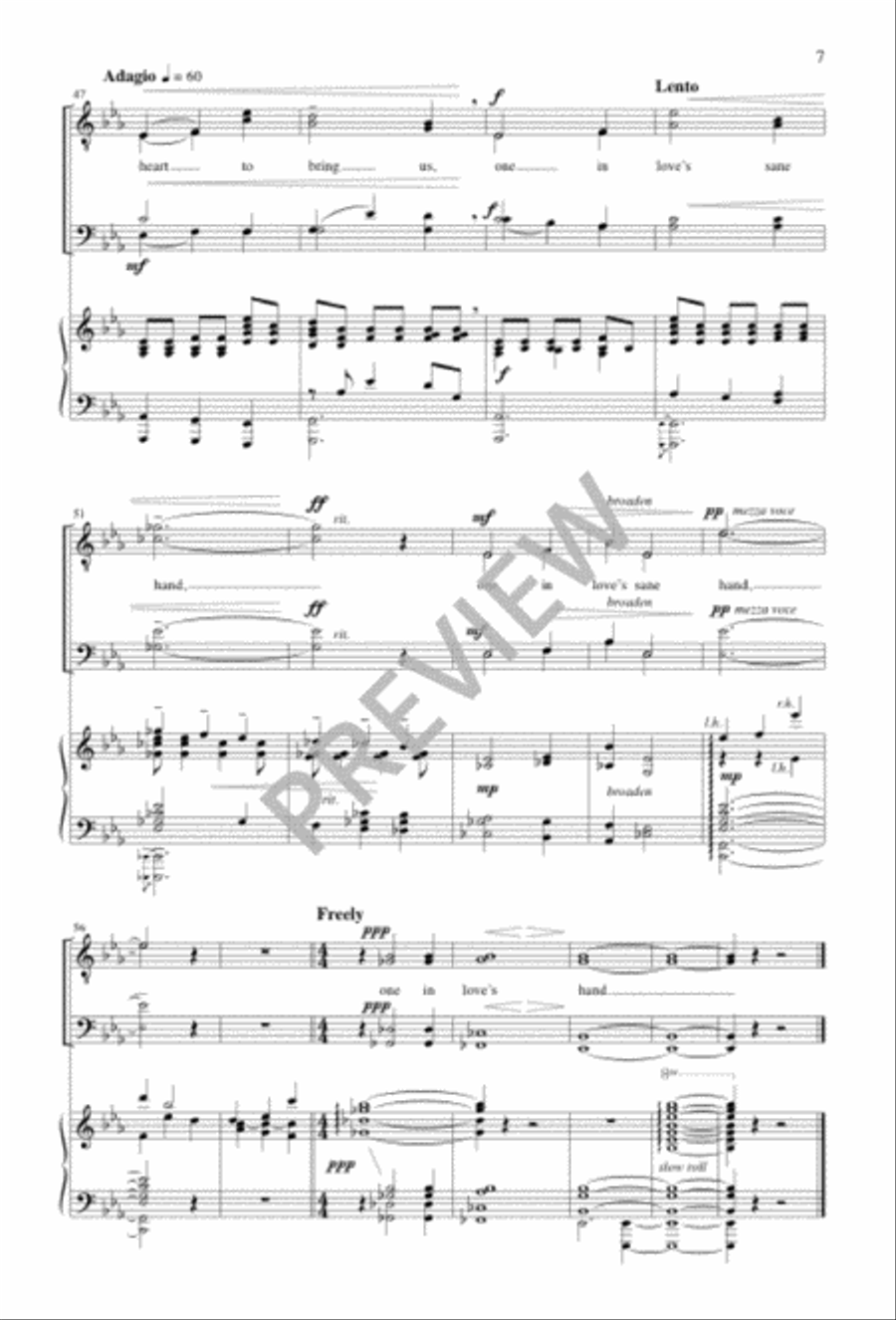 Love's Gift - TTBB edition TTBB scores gallery preview page 6