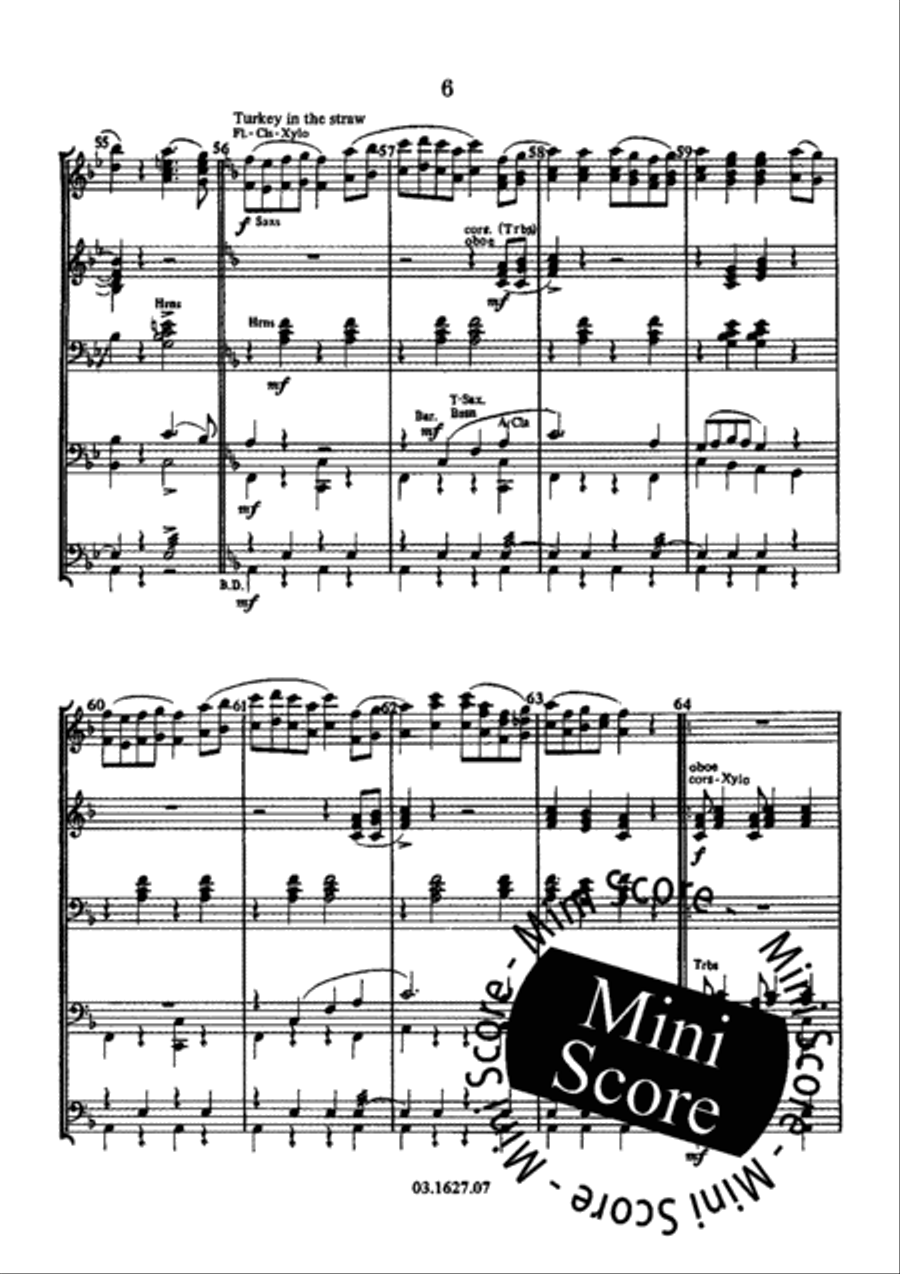 Americana West Concert Band scores gallery preview page 10