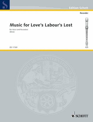 Music for Love's Labour's Lost