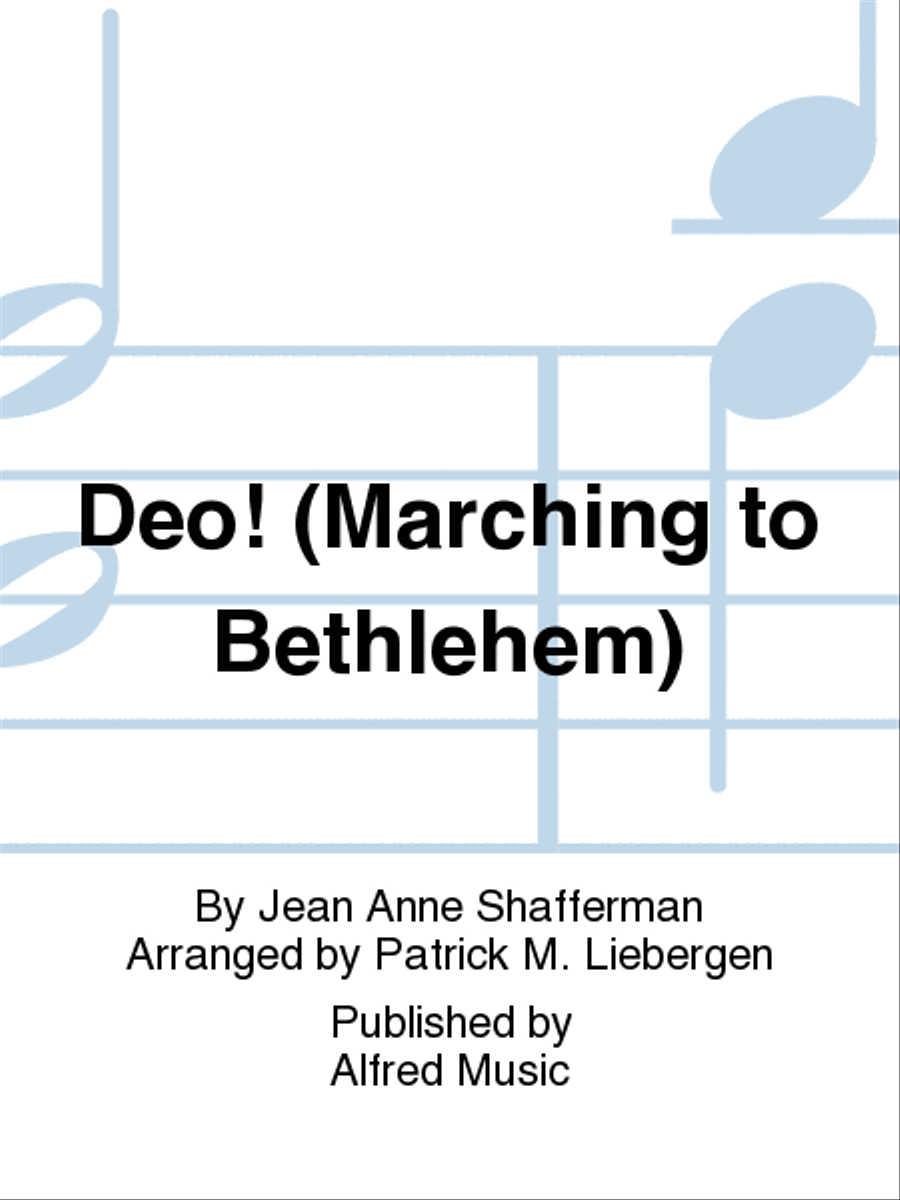 Deo! (Marching to Bethlehem) 2-Part scores gallery preview page 1