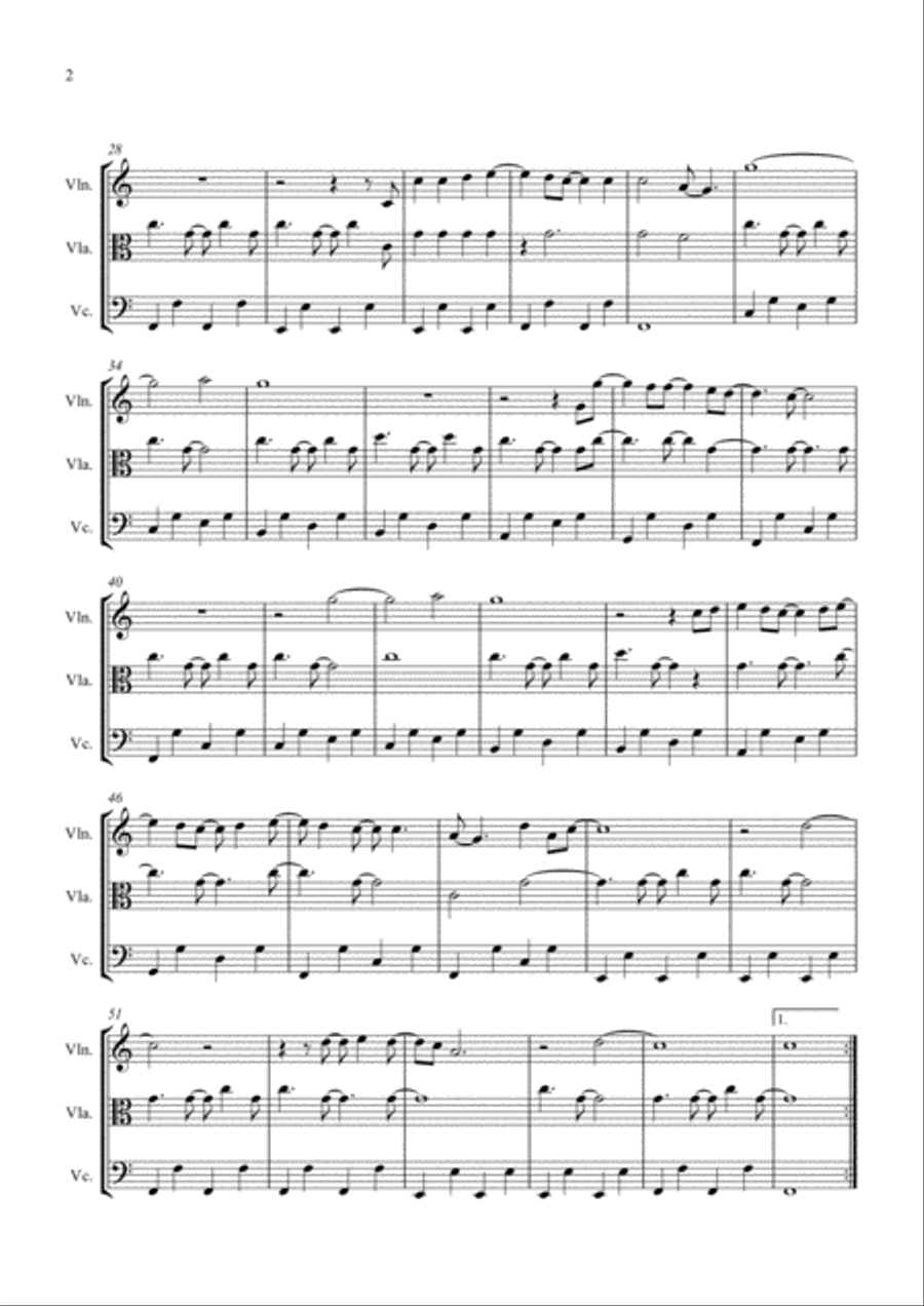 Marry Me String Trio scores gallery preview page 2