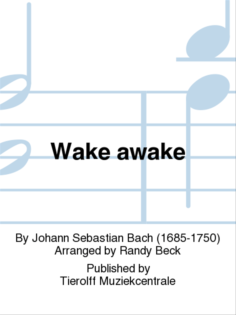 Wake Awake Wake Awake Concert Band scores gallery preview page 1
