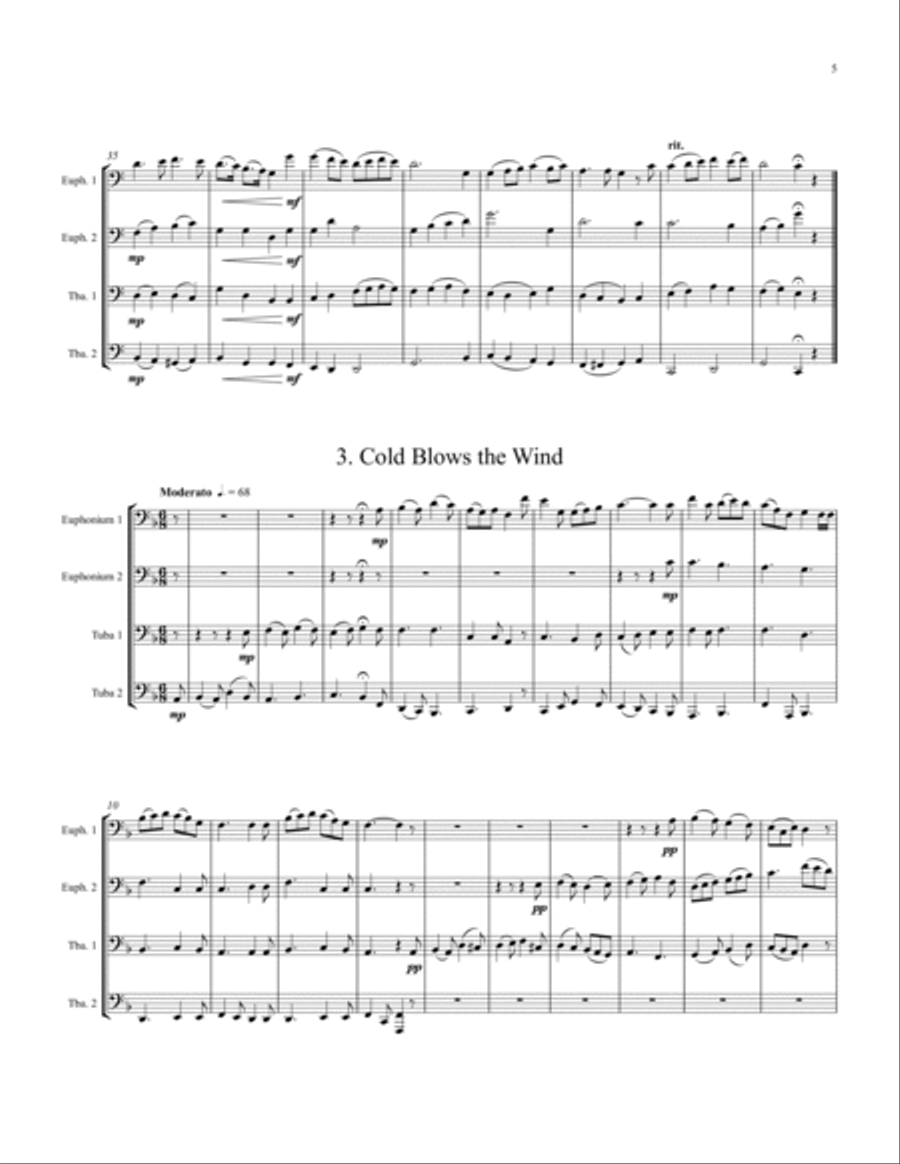An English Folksong Suite EETT scores gallery preview page 6