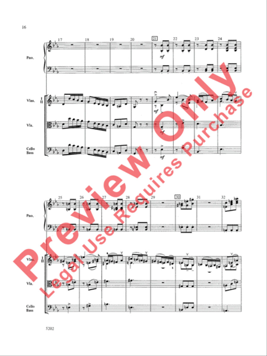 Carnival of the Animals Carnival of the Animals String Orchestra scores gallery preview page 17