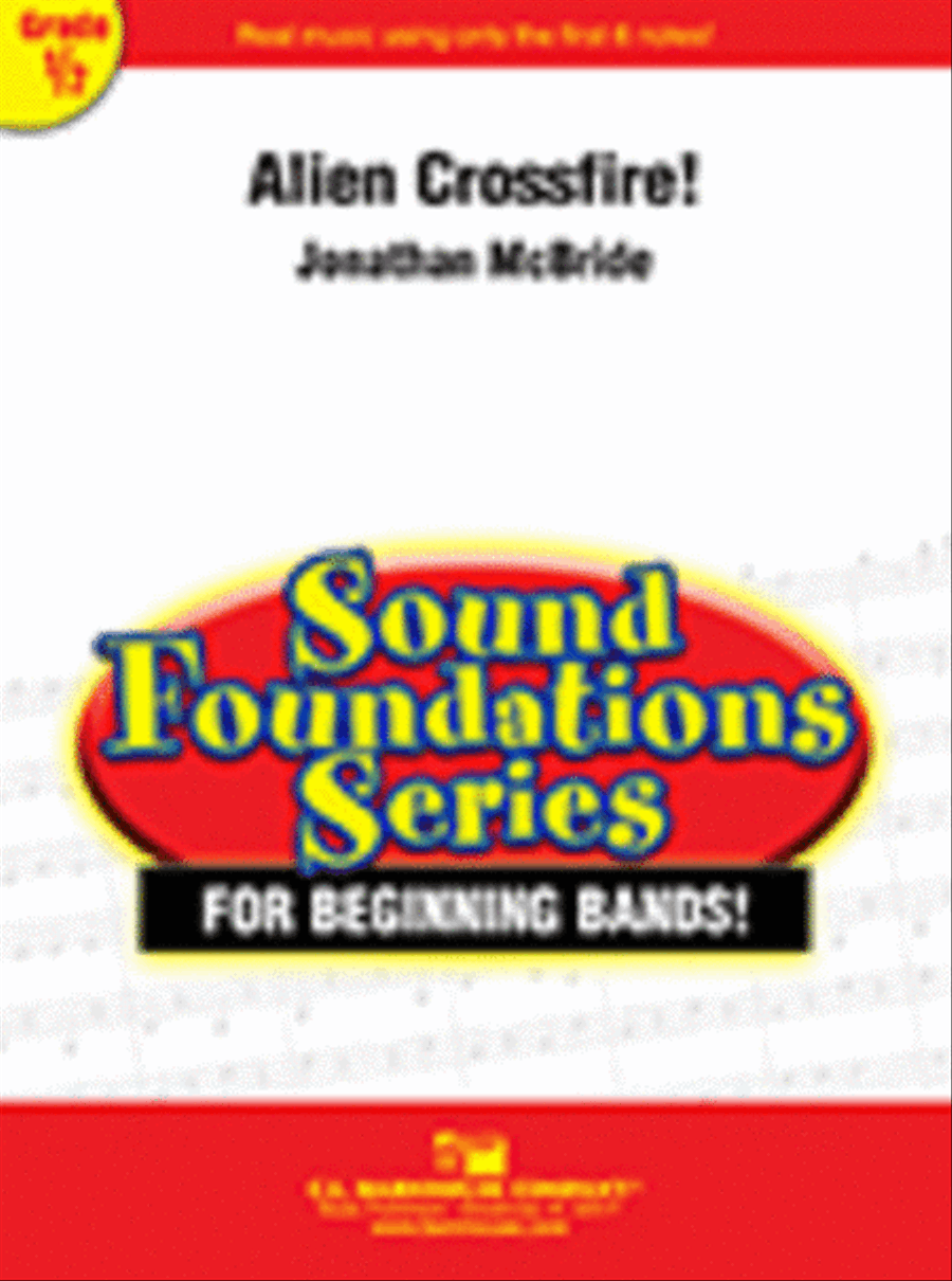Alien Crossfire! Concert Band scores gallery preview page 1