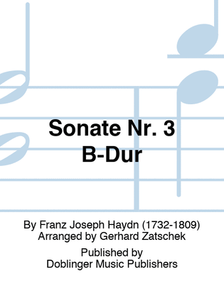 Sonate Nr. 3 B-Dur