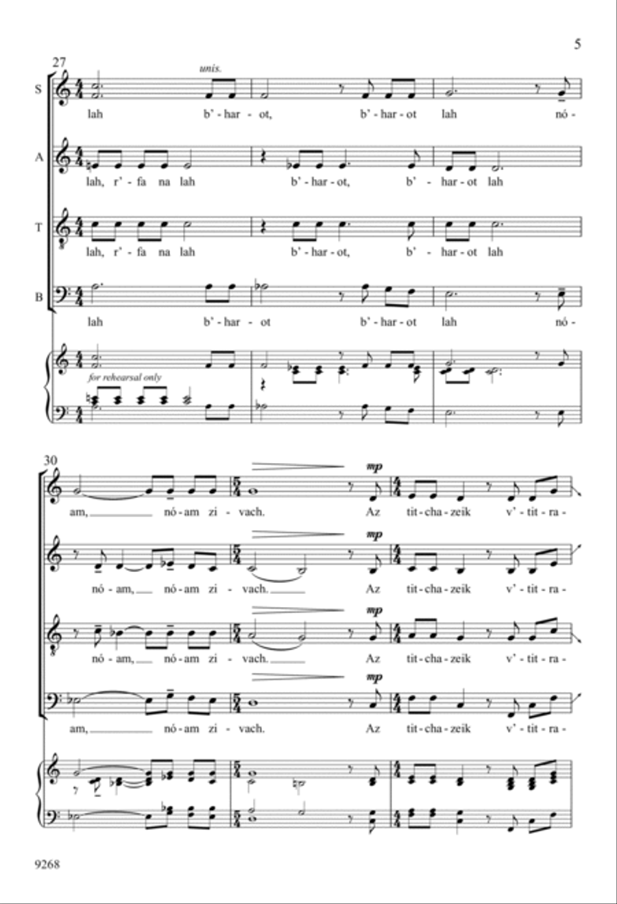 Y'did Nefesh Y'did Nefesh Divisi scores gallery preview page 5