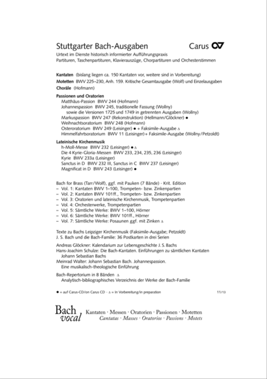 On Jesus Christ's ascent on high (Auf Christi Himmelfahrt allein) ATB scores gallery preview page 28