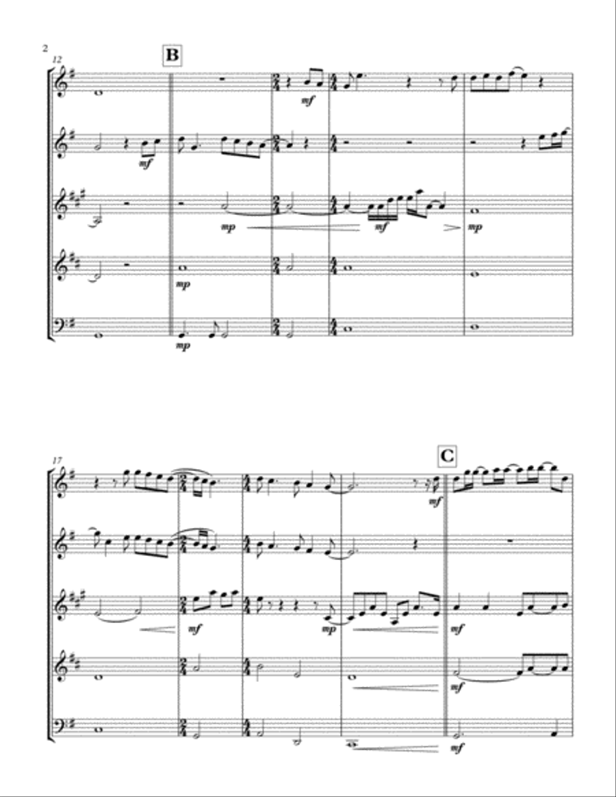 From This Moment On From This Moment On Woodwind Quintet scores gallery preview page 2