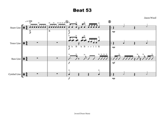 Beat 53 (Drumline Cadence)