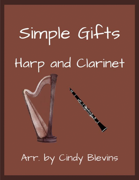 Simple Gifts, for Harp and Clarinet image number null
