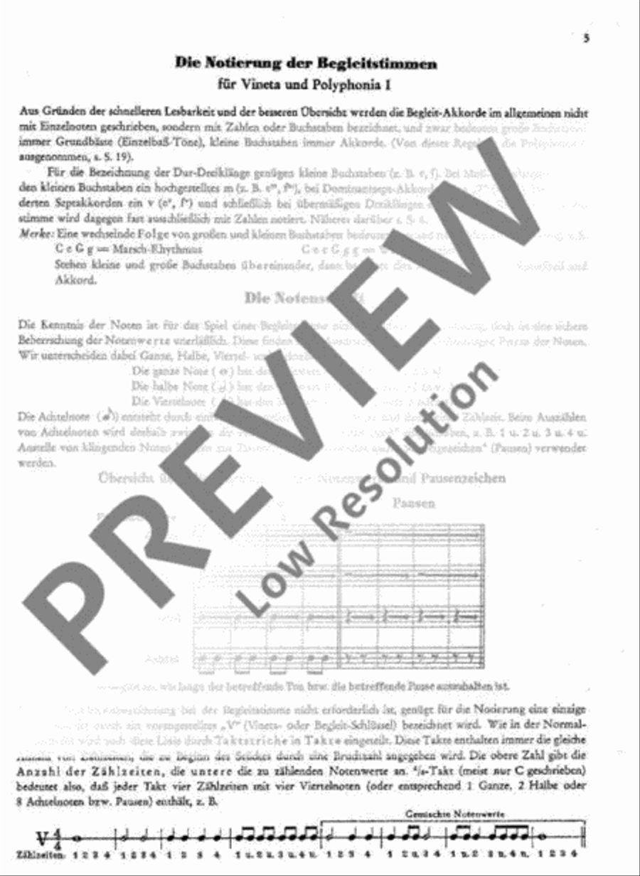 Schule für die Hohner-Mundharmonika Begleit-Instrumente Harp scores gallery preview page 6
