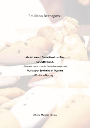 Book cover for Lucchinella - Tarantella per settimino di ocarine