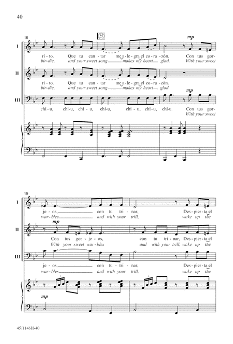 We Sing the World Around We Sing the World Around Choir scores gallery preview page 40