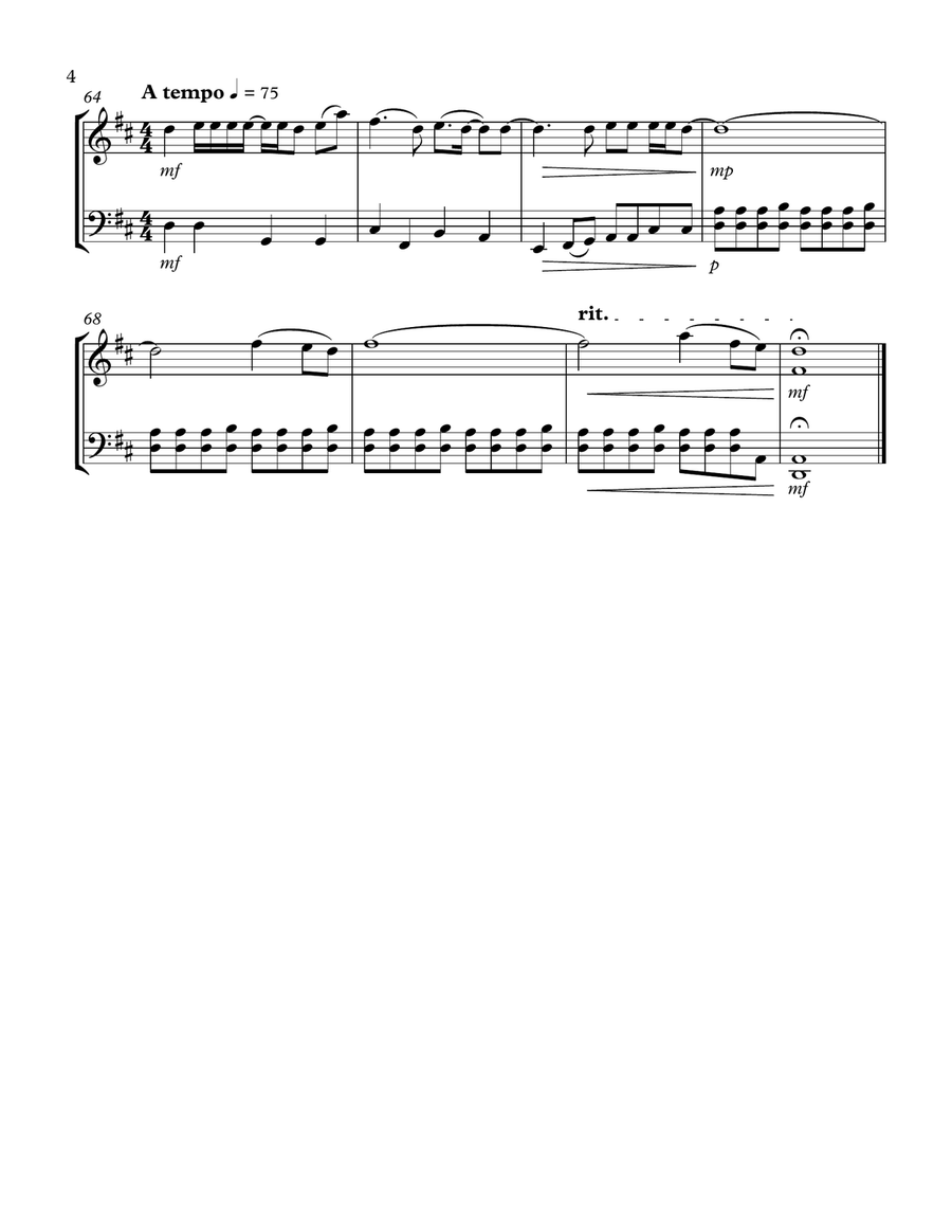 Here On Out String Duet scores gallery preview page 4