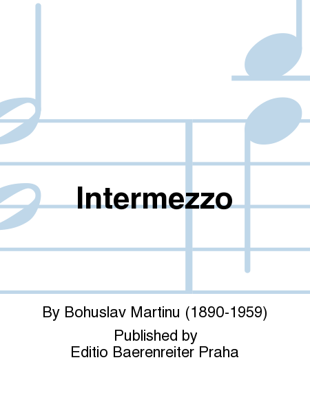 Intermezzo (Four compositions for Violin and Piano)