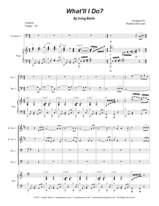 What'll I Do? (Brass Quartet and Piano - Alternate Version)