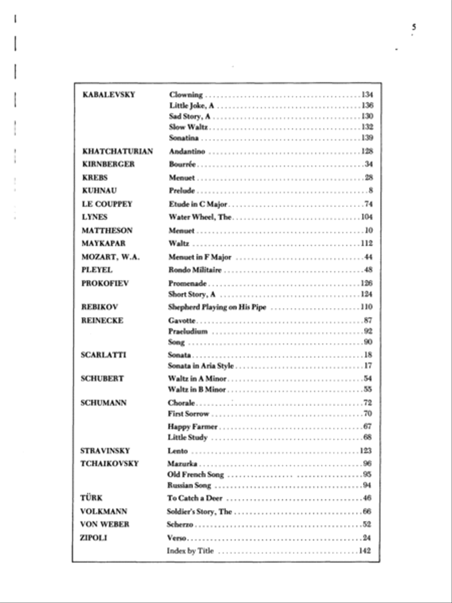 Essential Keyboard Repertoire, Volume 2 Piano Method scores gallery preview page 3